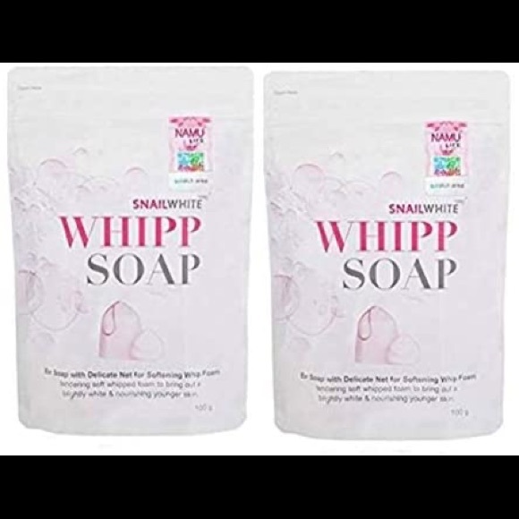 Snail White Whipp Soap 🧼 w/ Net For Foam Brighten - Picture 9 of 13